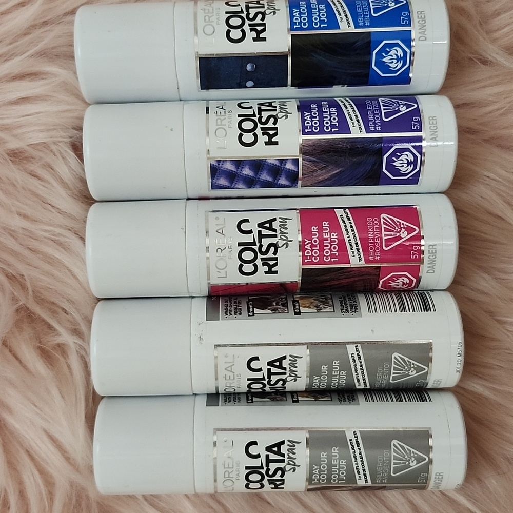 Brand New L'OREAL PARIS  COLORISTA 1-DAY COLOR-ASSORTED SHADES